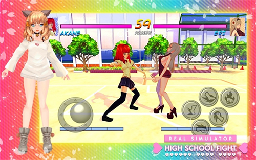 高中女生战斗模拟器最新版截图2