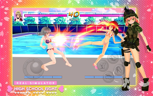 高中女生战斗模拟器最新版截图4