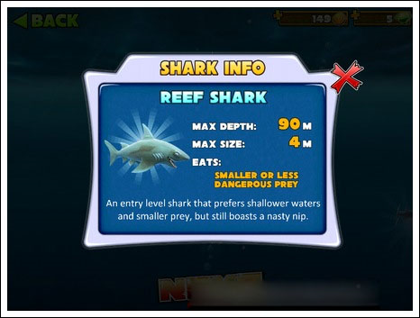 饥饿鲨进化鱼种类推荐1
