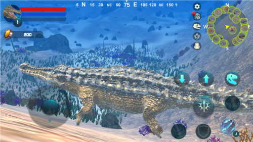 海底巨鳄模拟器中文版图片1