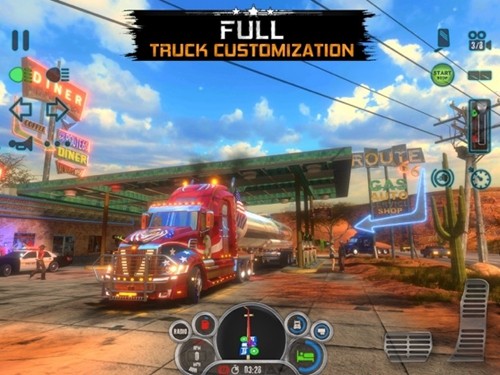 美国卡车模拟器pro无限金币版截图4