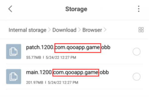 QooApp国际版如何安装含有数据包的游戏图片1