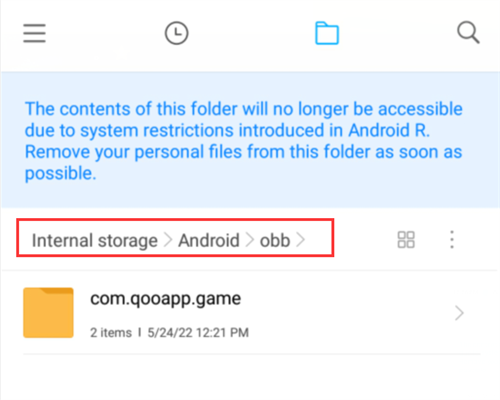 QooApp国际版如何安装含有数据包的游戏图片2