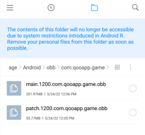 QooApp国际版如何安装含有数据包的游戏图片3