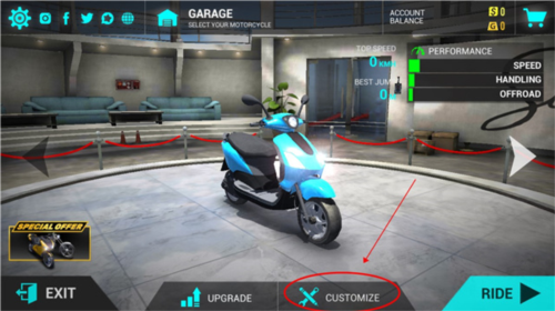 极限摩托车模拟器无限金币版4