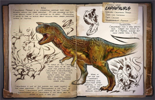 方舟生存进化最新版恐龙图鉴8