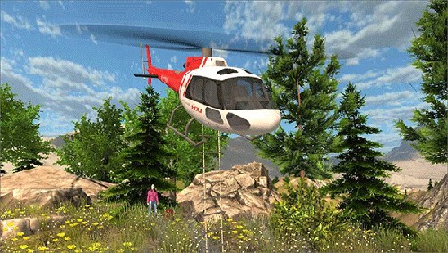 直升飞机拯救模拟器汉化手机版截图1