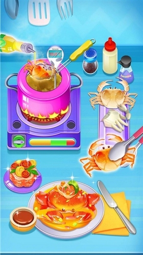 美味螃蟹大餐烹饪制作截图2