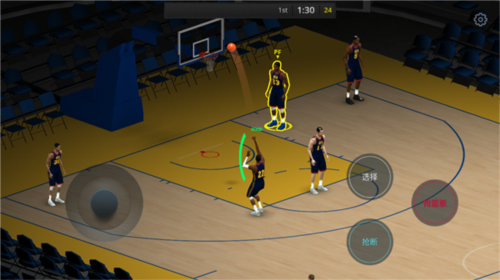 模拟篮球赛2破解版如何调节摄像机角度4