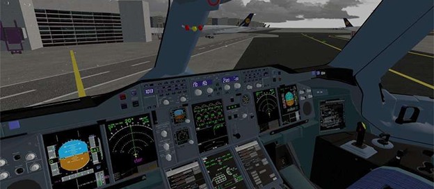 模拟飞机驾驶游戏