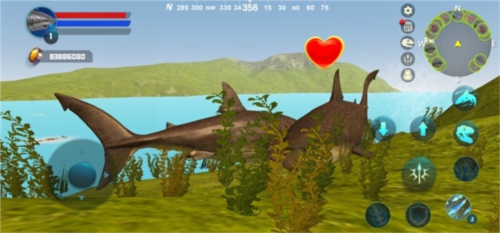 巨齿鲨模拟器破解版游戏特色