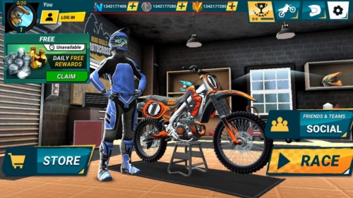 疯狂特技摩托车3无限金币版宣传图