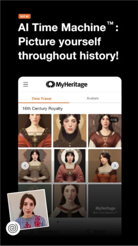 MyHeritage老照片修复