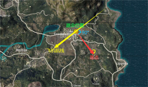 pubg官方正版快速跳伞技巧2