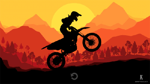 日落越野摩托车游戏特色
