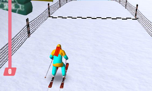 尼克乔治滑雪游戏玩法
