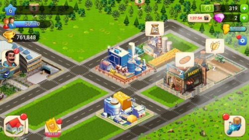 新城城市建设与农业无限金币版游戏亮点