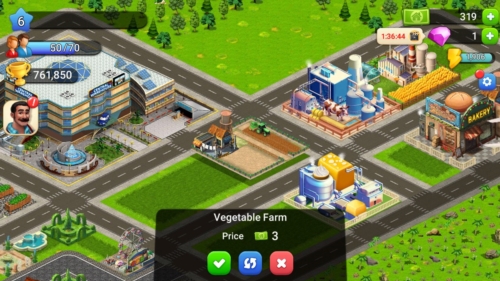 新城城市建设与农业无限金币版游戏测评
