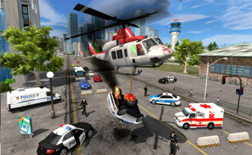 直升机飞行模拟器2024最新版游戏特色