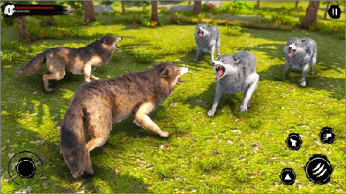 阿尔法野狼生存模拟器游戏特色