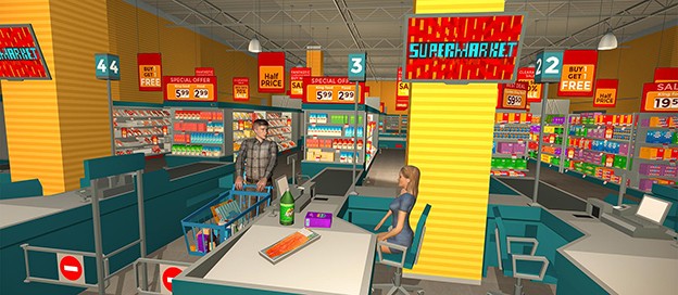 模拟经营超市的游戏