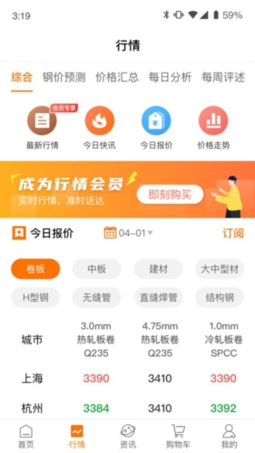 中钢网app宣传图