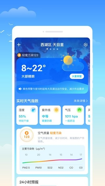 什锦天气app截图2