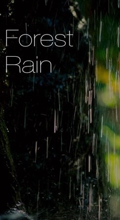 Relax Rain app宣传图