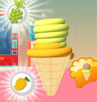 夏日冰淇淋制作游戏亮点