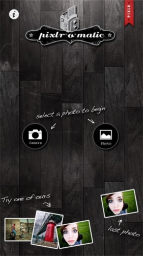 Pixlr-o-matic app宣传图
